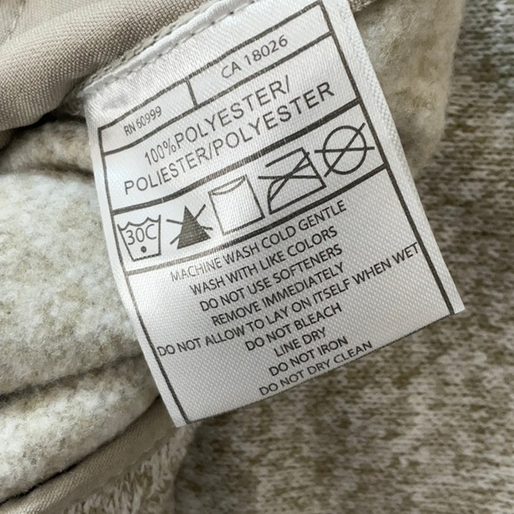 Antigua - Philadelphia 76ers Fortune Full Zip Jacket Oatmeal Heather Men's XL - Picture 9 of 9